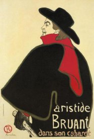 Henri Toulouse-Lautrec - Aristide Bruant In His Cabaret
