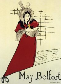 Henri Toulouse-Lautrec - May Belfort
