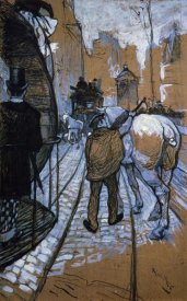 Henri Toulouse-Lautrec - The Trace Horse Of The Omnibus Company