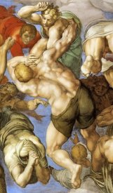 Michelangelo - Detail From The Last Judgement 19