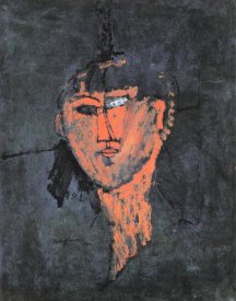 Amedeo Modigliani - Head Of A Young Woman