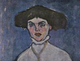 Amedeo Modigliani - Head Of Young Woman