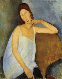Amedeo Modigliani - Jeanne Hebuterne 1