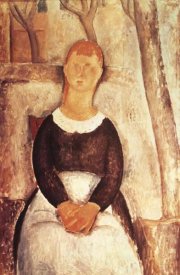 Amedeo Modigliani - La Belle Epiciere