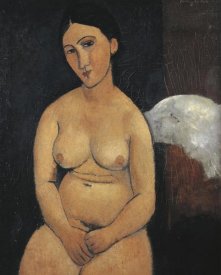 Amedeo Modigliani - Seated Nude 1