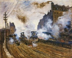 Claude Monet - La Tranchee Des Batignolles