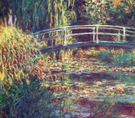 Claude Monet - Le Bassin Aux Nympheas Harmonie Rose