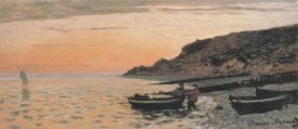Claude Monet - The Beach At Sainte-Adresse 1864