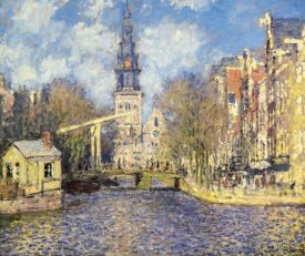 Claude Monet - The Zuiderkerk At Amsterdam