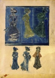 Maurice Brazil Prendergast - Six Sketches Of Ladies