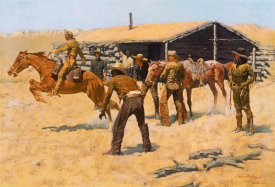 Frederic Remington - Coming And Going Of The Pony Express
