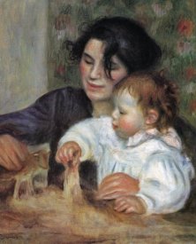 Pierre-Auguste Renoir - Gabrielle With Jean