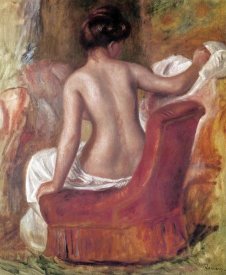 Pierre-Auguste Renoir - Nude In Chair