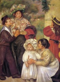 Pierre-Auguste Renoir - The Artists Family