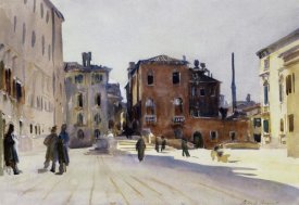 John Singer Sargent - Santa Maria del Carmelo and the Scuola Grande dei Carmini, 1910