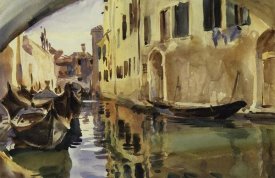 John Singer Sargent - Small Canal, Venice, 1902-04