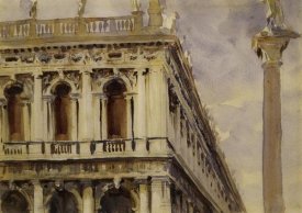 John Singer Sargent - The Libreria, Venice, 1903-04
