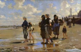John Singer Sargent - The Oyster Gatherers of Cancale