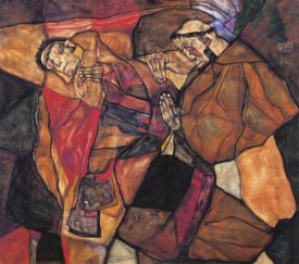 Egon Schiele - Agony