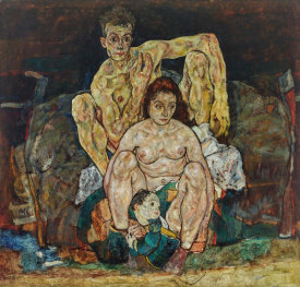 Egon Schiele - The Family 1918