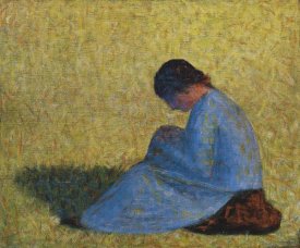 Georges Seurat - Seated Woman