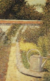 Georges Seurat - The Watering Can Garden At Le Raincy