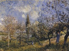 Alfred Sisley - Orchard In The Spring