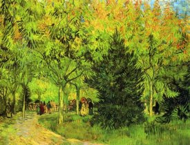 Vincent Van Gogh - Lane In Public Gardens Arles
