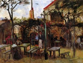 Vincent Van Gogh - Terrace Of La Guinguette Cafe
