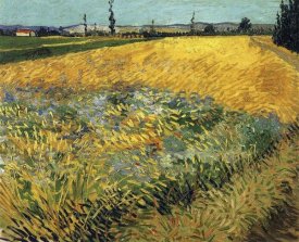 Vincent Van Gogh - Wheatfield 1888