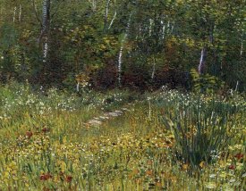 Vincent Van Gogh - A Park In Spring 1887