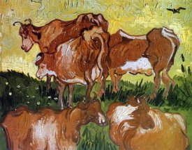 Vincent Van Gogh - Cows