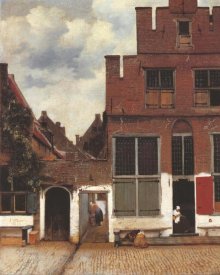 Johannes Vermeer - The Little Street