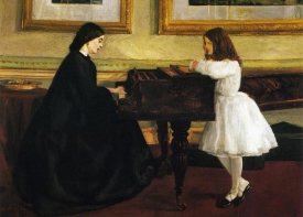James McNeill Whistler - At The Piano