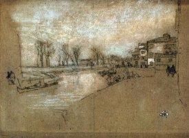 James McNeill Whistler - Campo Sta Martin Winter Evening