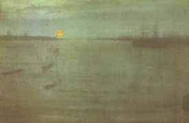 James McNeill Whistler - Nocturne Blue And Gold Southampton Water 1872