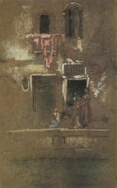 James McNeill Whistler - Note In Pink And Brown 1880