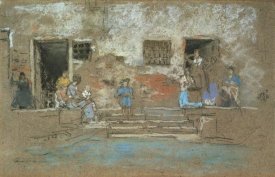 James McNeill Whistler - The Steps 1880