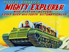 Retrobot - Mighty Explorer with Piston Action