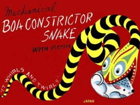 Retrobot - Boa Constrictor Snake with Victim