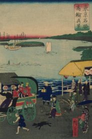 Utagawa Hiroshige - Famous places in Tokyo: real view of Takanawa #3