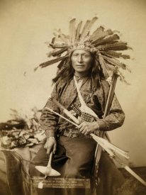 John C.H. Grabill - Little, the instigator of Indian Revolt at Pine Ridge, 1890 I