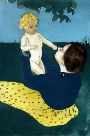 Mary Cassatt - Under the Horse Chestnut Tree