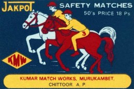 Phillumenart - Jakpot Safety Matches
