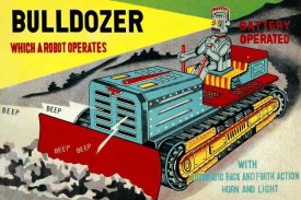 Retrotrans - Bulldozer Which a Robot Operates