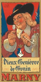 Retrolabel - Marny: Dieux Genievre de Grain