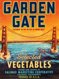 Retrolabel - Garden Gate Selected Vegetables