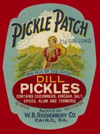 Retrolabel - Pickle Patch Dill Pickles