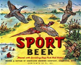 Vintage Booze Labels - Sport Beer