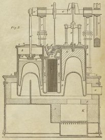 Inventions - Steam Power Piston Chamber Cutaway
